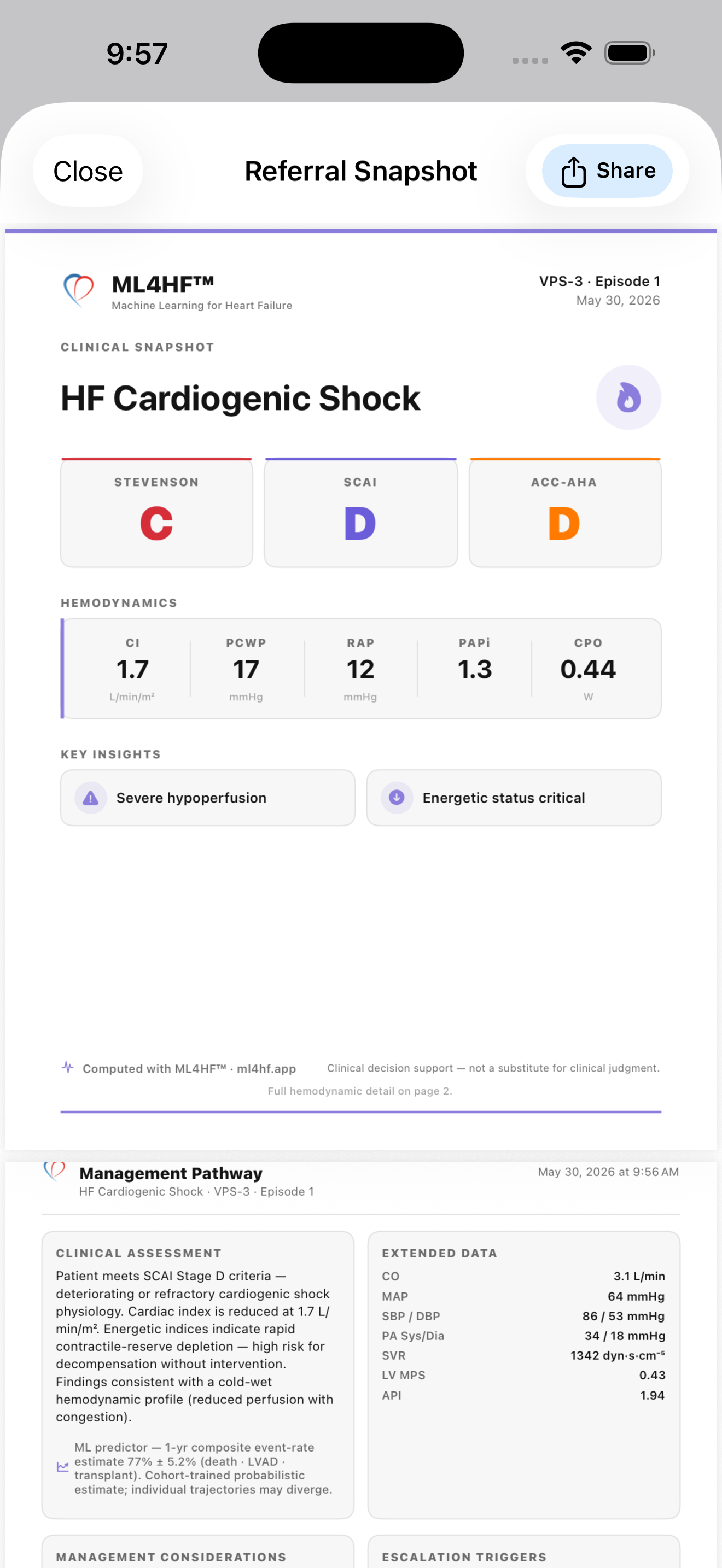 Branded referral PDF